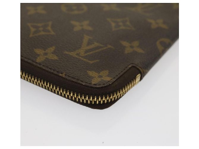 LOUIS VUITTON Monogram Organizer De Voyage Custodia da viaggio M60120 LV Auth fm1498 - vista 15