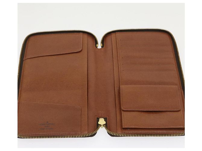 LOUIS VUITTON Monogram Organizer De Voyage Custodia da viaggio M60120 LV Auth fm1498 - vista 9
