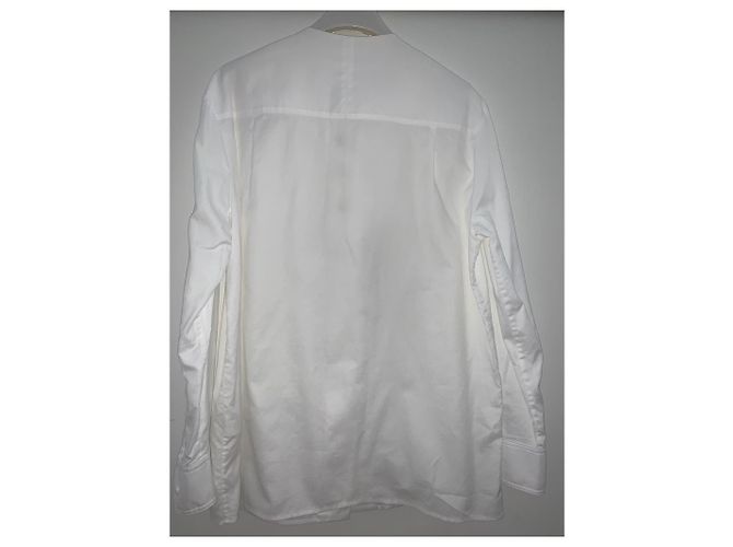 Top de algodón blanco Balenciaga - vista 2