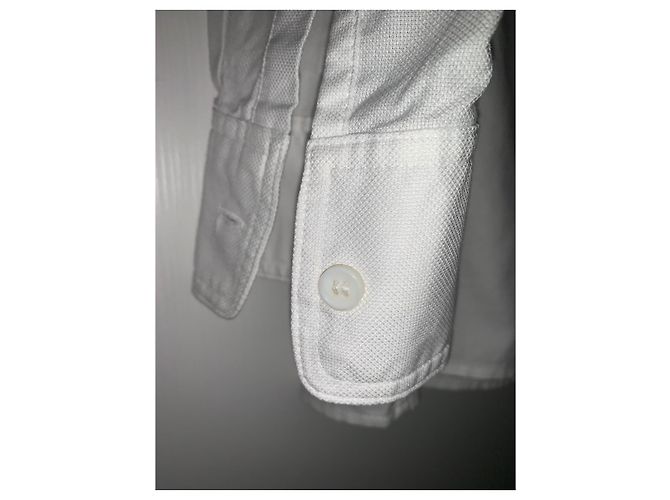 Top de algodón blanco Balenciaga - vista 3
