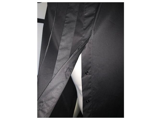 Vestido Peserico negro de algodón y elastano - vista 5