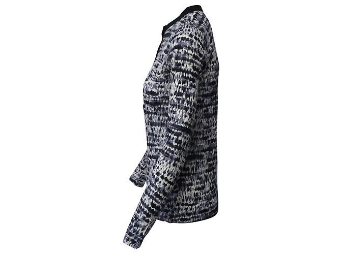 Blusa Proenza Schouler Manica Lunga Stampata in Cotone Multicolor - vista 2