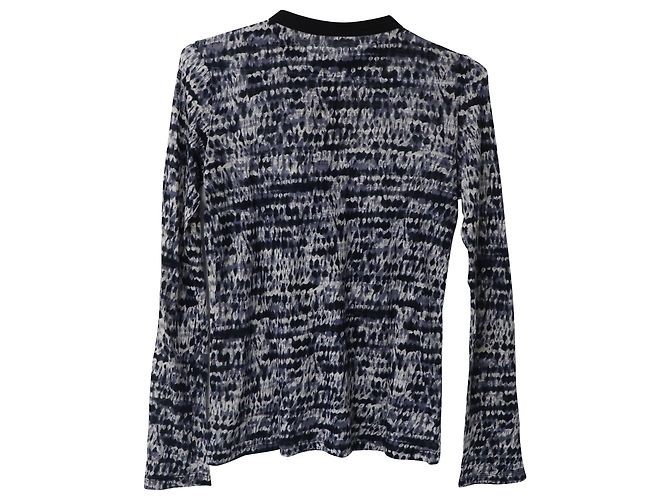 Blusa Proenza Schouler Manica Lunga Stampata in Cotone Multicolor - vista 5