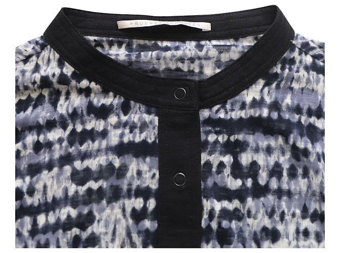 Blusa Proenza Schouler Manica Lunga Stampata in Cotone Multicolor - vista 6