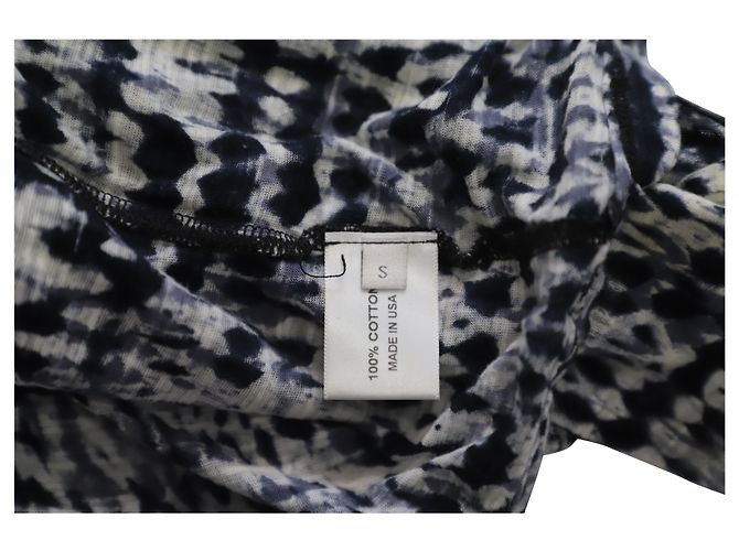 Blusa Proenza Schouler Manica Lunga Stampata in Cotone Multicolor - vista 8