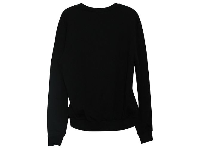 Christopher Kane Car Crash Sweatshirt aus schwarzer Baumwolle - Ansicht 2