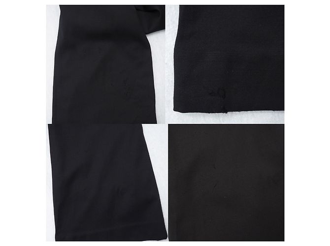 Tuta da smoking Thierry Mugler in lana e seta in passerella nera 2000 Taglia S / 36 - vista 12