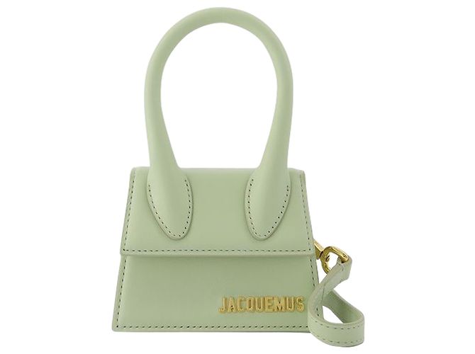 Sac Jacquemus Le Chiquito En Cuir Bleu Marine - Bandoulière - Italie - Neuf Avec étiquettes