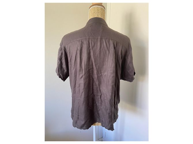 Top de viscosa marrón con bordado Zadig & Voltaire Castaño - vista 2