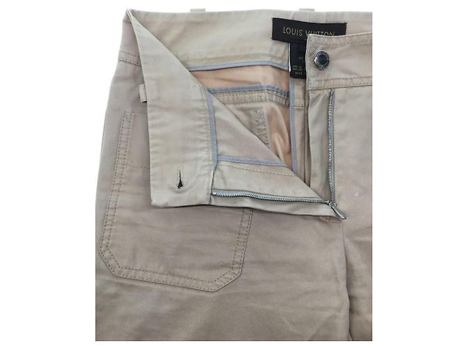 Louis Vuitton Pantaloni Beige - vista 5