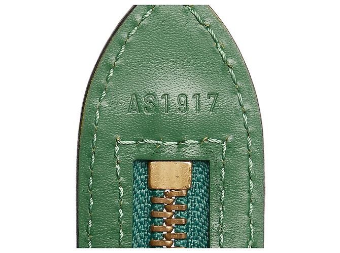 Louis Vuitton Grün Epi Saint Jacques PM Short Strap - Ansicht 7