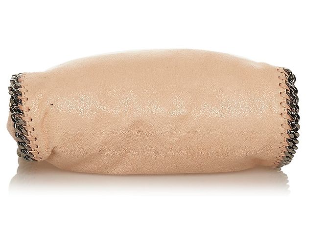 Stella Mc Cartney Stella McCartney Brown Falabella Fold-Over Satchel Marrone Beige - vista 4