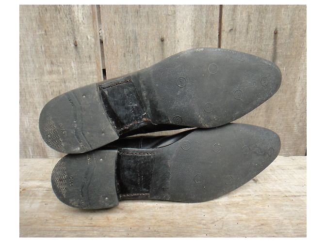 botas paraboot p 39,5 Negro - vista 6