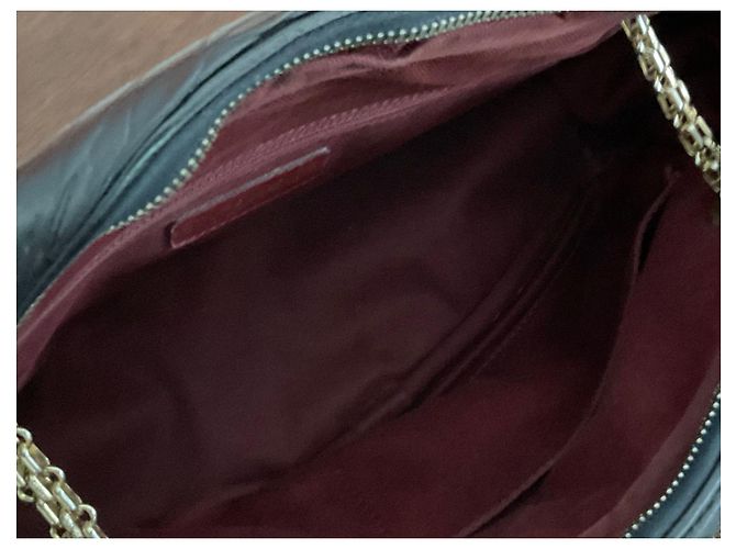 Borsa Fotocamera Chanel Blu Navy Pelle - vista 6