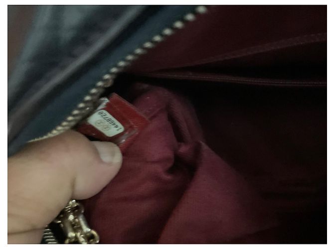 Borsa Fotocamera Chanel Blu Navy Pelle - vista 8