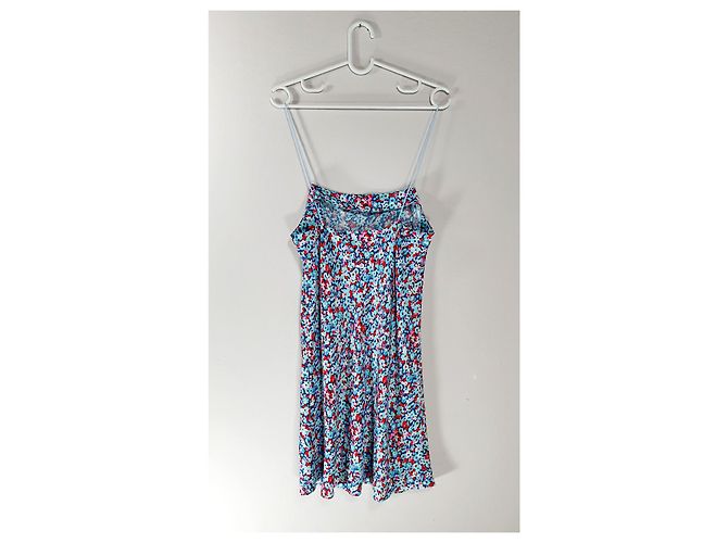 Autre Marque Minivestido lencero de cady elástico con estampado floral Rotate Birger Christensen Multicolor - vista 5