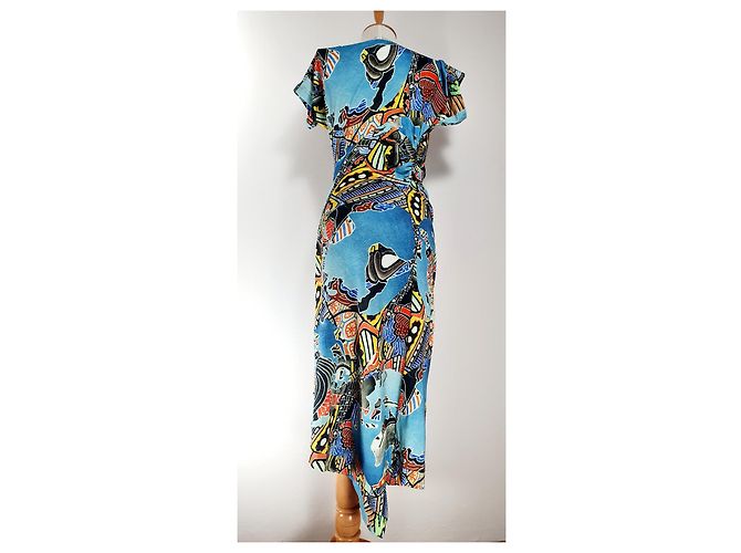 Vestido Utah Vivienne Westwood de algodão Multicor - vista 6