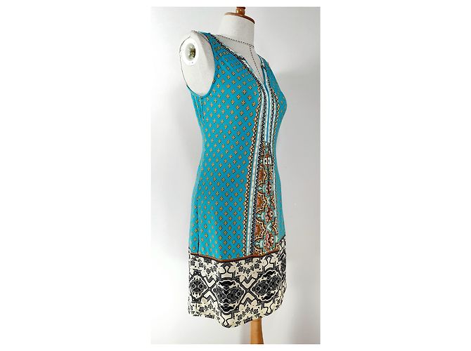 Abito blu Hale Bob M Multicolore - vista 3