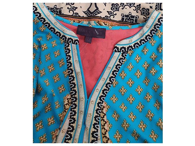 Abito blu Hale Bob M Multicolore - vista 5