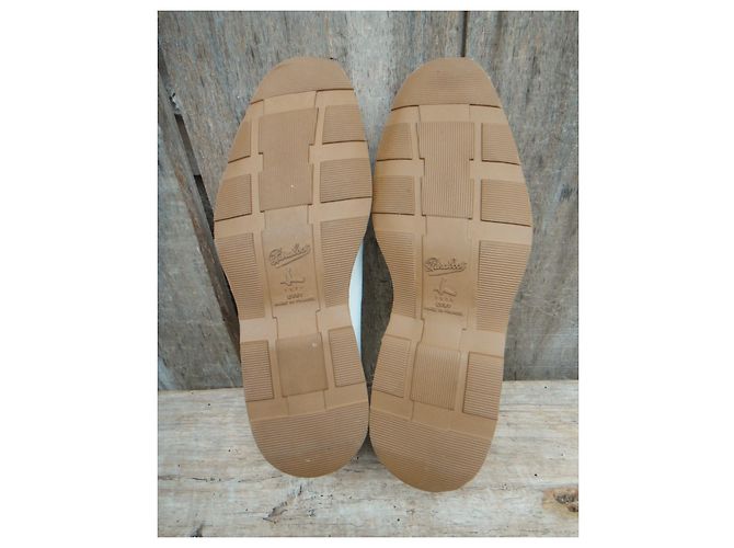 derby vintage Paraboot p 37 Nuova Condizione Bianco - vista 5