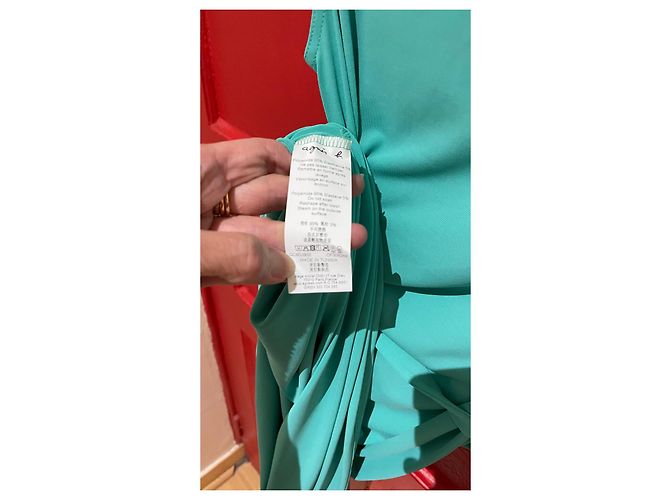 Agnès b. Kleid Hellgrün - Ansicht 4