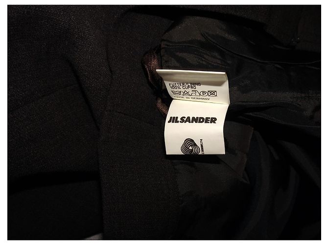 FALDA DE LANA JIL SANDER GRIS - vista 4