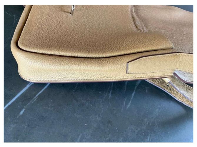 Birkin Hermès Come nuova borsa messenger Steve Light Junior Beige - vista 3