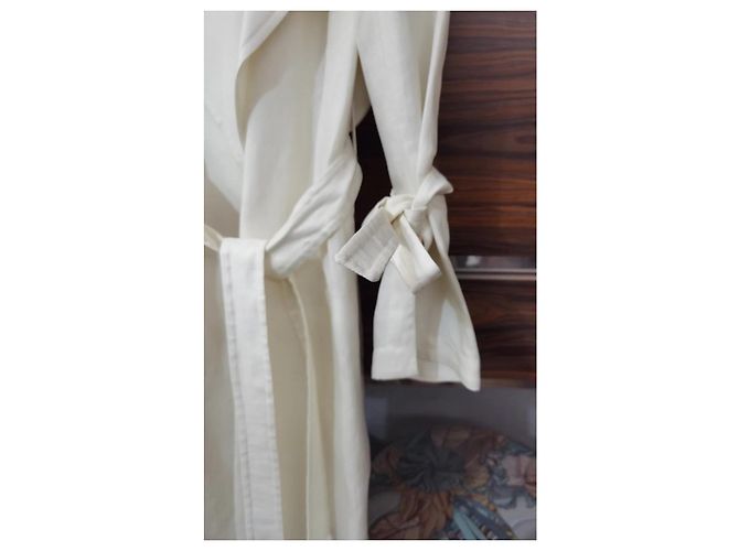 Gabardina de algodón blanca Max & Co Blanco - vista 4