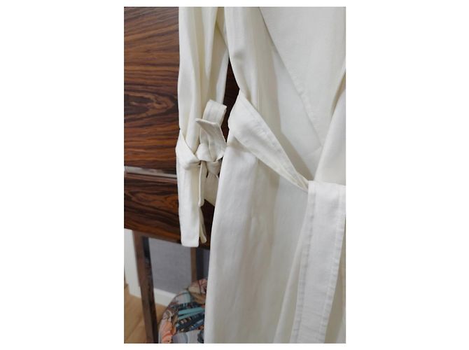 Gabardina de algodón blanca Max & Co Blanco - vista 5