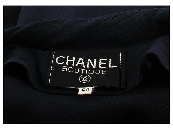 Chanel Giacca da uomo a righe blu nella taglia 40 Beige - vista 5