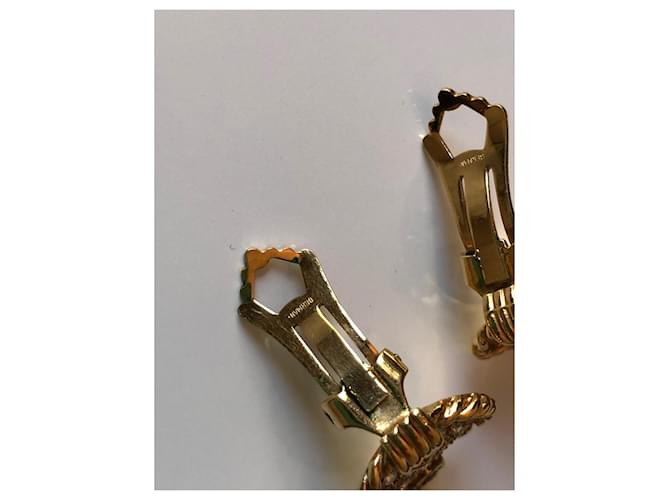 Orecchini a clip Lanvin con strass dorati D'oro - vista 5