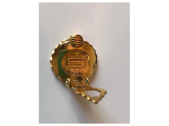 Orecchini a clip Lanvin con strass dorati D'oro - vista 7