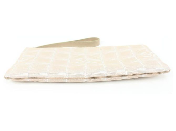 Chanel Pochette da polso beige New Line Pochette - vista 6