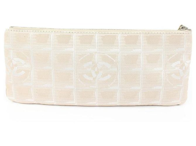 Chanel Pochette da polso beige New Line Pochette - vista 8