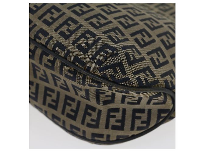 FENDI Borsa Tote in Tela Zucchino Navy Auth bs1334 Blu navy - vista 16