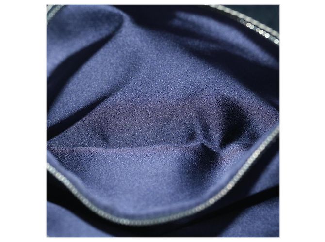 FENDI Borsa Tote in Tela Zucchino Navy Auth bs1334 Blu navy - vista 22