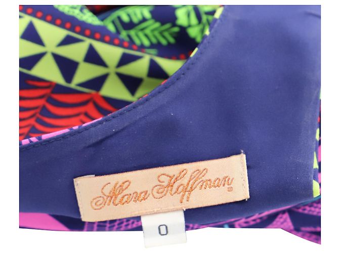 Mara Hoffman Tribal Print Etui-Minikleid aus mehrfarbigem Polyester - Ansicht 4