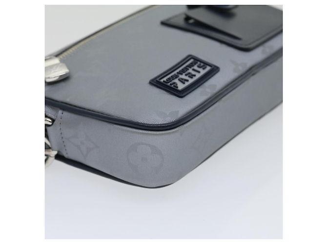 LOUIS VUITTON Pochette Satellite Alpha con monogramma argento M44171 LV Aut 29977alla - vista 15