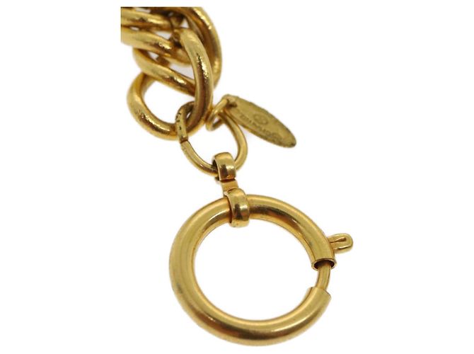 CHANEL Bracciale metallo Oro CC Auth ar7066 D'oro - vista 9