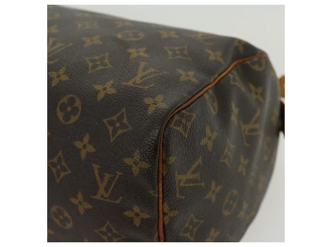 Louis Vuitton Monogram Speedy 30 Sac à main M41526 LV Auth e2778 Monogramme - vue 15