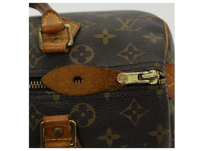 Louis Vuitton Monogram Speedy 30 Sac à main M41526 LV Auth e2778 Monogramme - vue 21