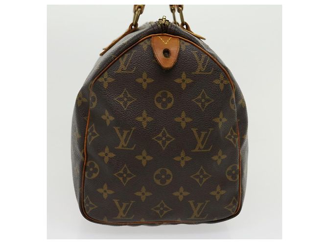 Louis Vuitton Monogram Speedy 30 Sac à main M41526 LV Auth e2778 Monogramme - vue 3