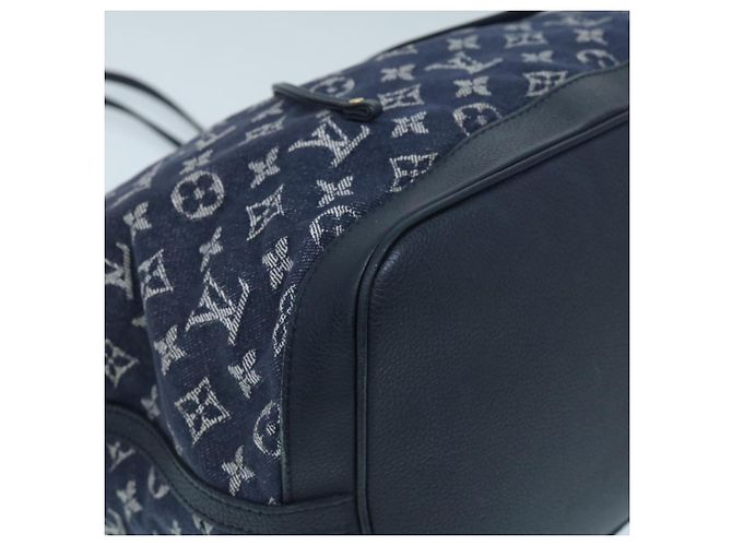 LOUIS VUITTON Monogram Denim Noe full MM Umhängetasche Navy M40869 Auth bs1456BEIM - Ansicht 14