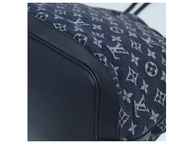 LOUIS VUITTON Monogram Denim Noe full MM Umhängetasche Navy M40869 Auth bs1456BEIM - Ansicht 15