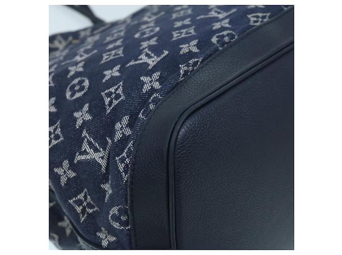LOUIS VUITTON Monogram Denim Noe full MM Umhängetasche Navy M40869 Auth bs1456BEIM - Ansicht 16