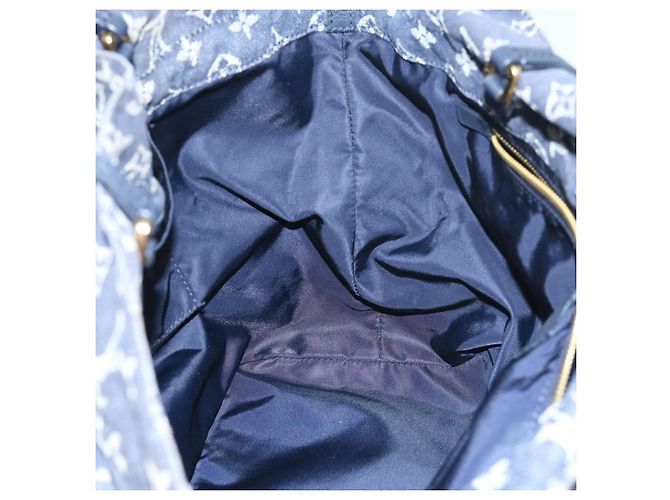 LOUIS VUITTON Monogram Denim Noe full MM Umhängetasche Navy M40869 Auth bs1456BEIM - Ansicht 19