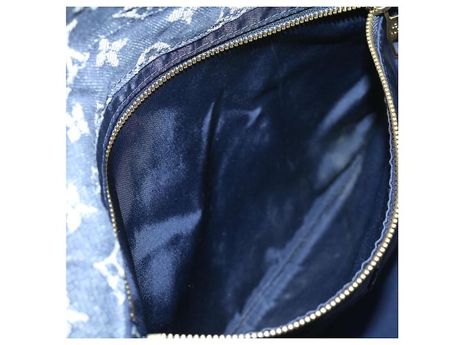 LOUIS VUITTON Monogram Denim Noe full MM Umhängetasche Navy M40869 Auth bs1456BEIM - Ansicht 21