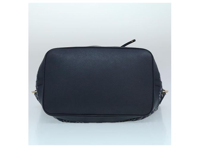 LOUIS VUITTON Monogram Denim Noe full MM Umhängetasche Navy M40869 Auth bs1456BEIM - Ansicht 5