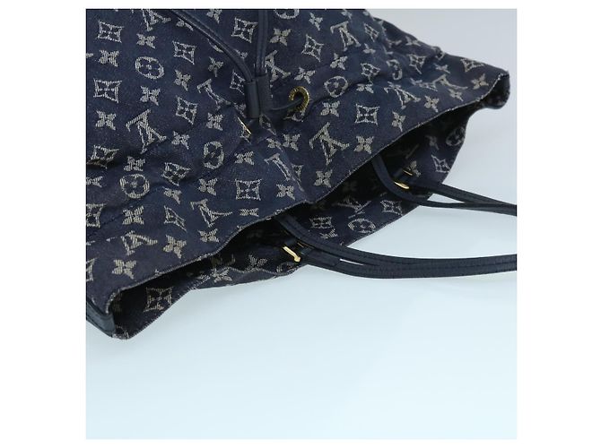 LOUIS VUITTON Monogram Denim Noe full MM Umhängetasche Navy M40869 Auth bs1456BEIM - Ansicht 6