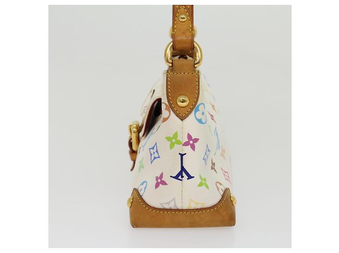 LOUIS VUITTON Monogram Multicolor Eliza Umhängetasche Weiß M40098 LV Auth rh232BEIM - Ansicht 3
